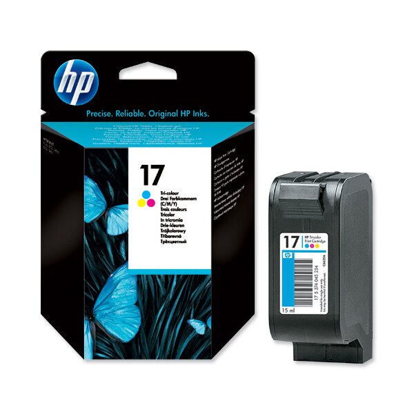 HP C6625A Inkjet Tintenpatrone 17 3-farbig