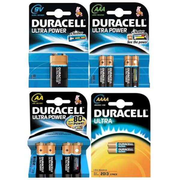 DURACELL Batterien ULTRA POWER Alkaline