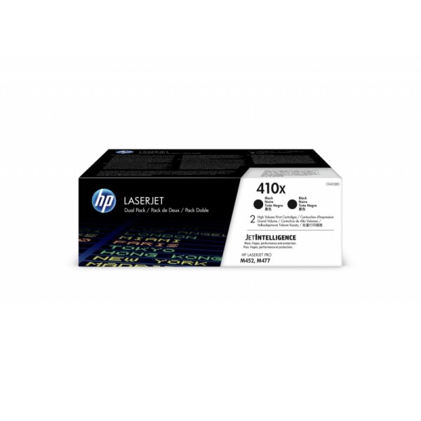 HP CF410X Toner hoher Ergiebigkeit 410X schwarz