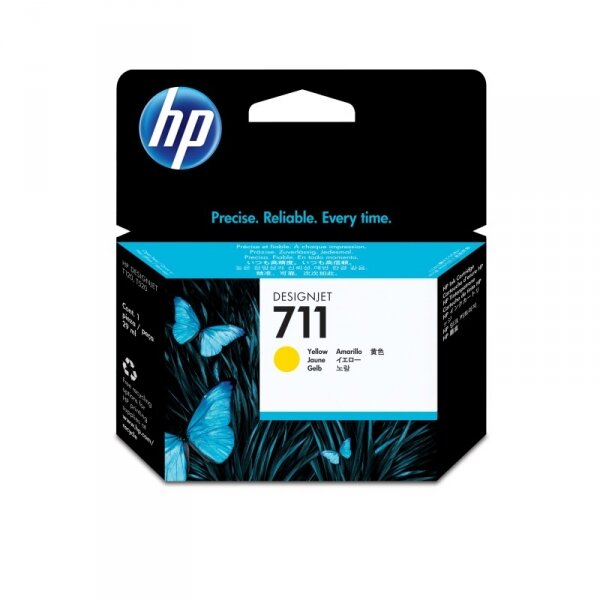HP CZ132A Inkjet Tintenpatrone 711 gelb