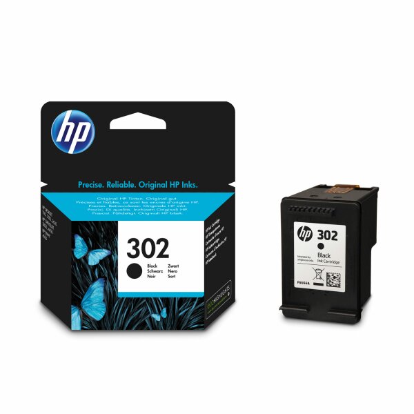 HP F6U66AE Cartuccia inkjet 302 nero