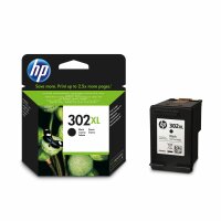 HP F6U68AE Inkjet Tintenpatrone High Yield 302XL schwarz