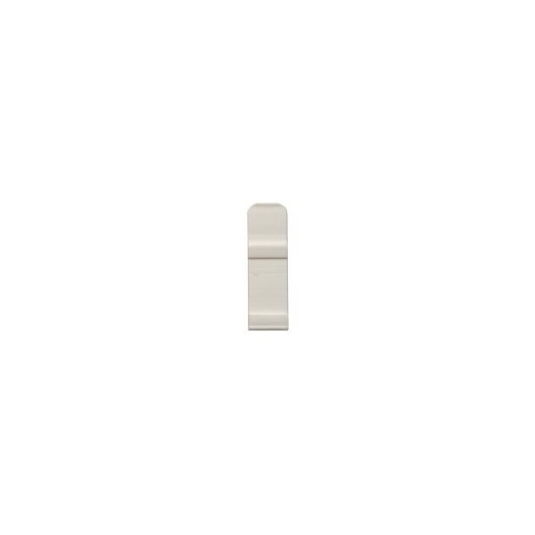 Mappei Signalläufer, stufenlos verschiebbar, Kunststoff, 
10 mm Breite, Farbe: weiß 912101