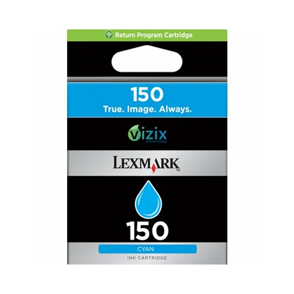 Lexmark 14N1608E Inkjet Tintenpatrone Return Program 150 cyan