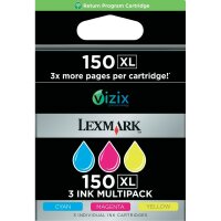 Lexmark 14N1807E 3er-Packung Inkjet-Tintenpatronen High...