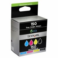 Lexmark 14N1910E 4er-Packung Inkjet-Tintenpatronen Return...