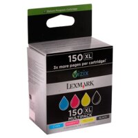 Lexmark 14N1919E 4er-Packung Inkjet-Tintenpatronen High...