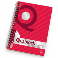 Quablock Pigna A4 liniert 0060977 1R Ringbuchblock