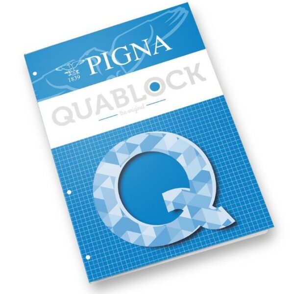 Quablock Pigna A4 quadretti 5mm  0060977 5M