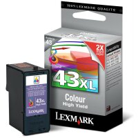 Lexmark 18YX143E Cartuccia inkjet #43XL colore