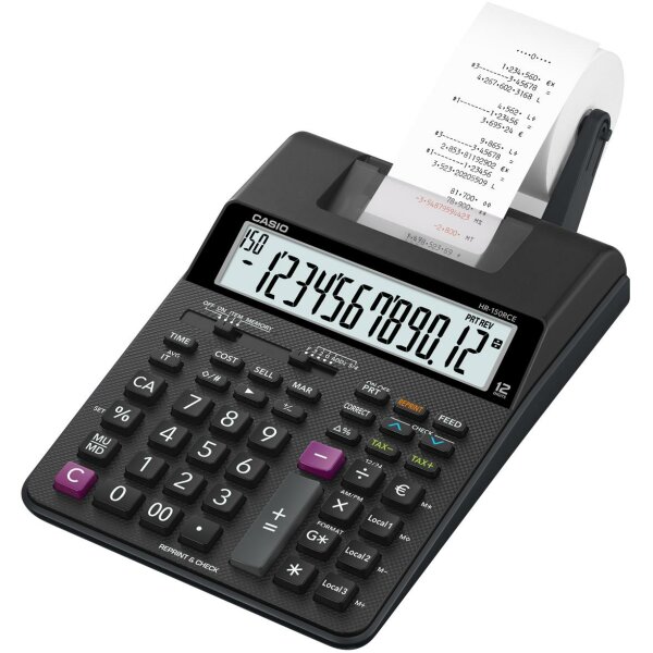 Casio Calcolatrice scrivente HR-150RCE 12 cifre