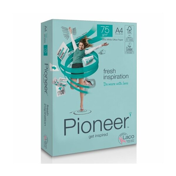 Pioneer Fresh 75 gr (500) bianco Ecolabel