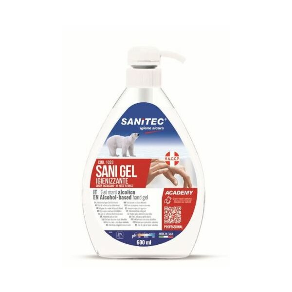 Sanitec Hygiene Gel  Sani Gel  - 1033 mit Spender 600 ml. Handgel
