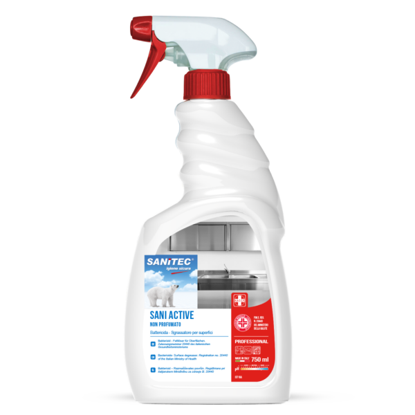Sanitec Detergente disinfettante 1804-S 750 ml. antibatterico Sani Active