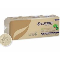 LUCART Toilettenpapiere 2-lagig Eco Natural 10