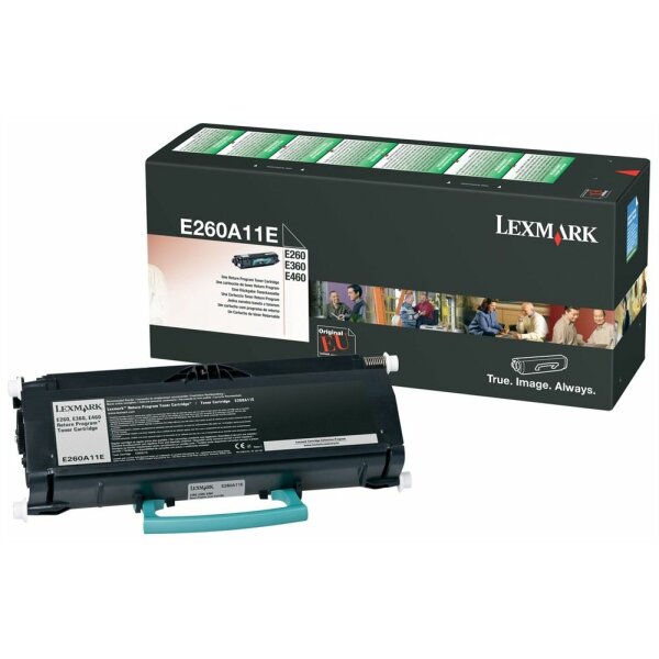 Lexmark E260A11E Toner Return Program schwarz