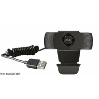 MKC Webcam USB mit Mikrofon und Autofocus