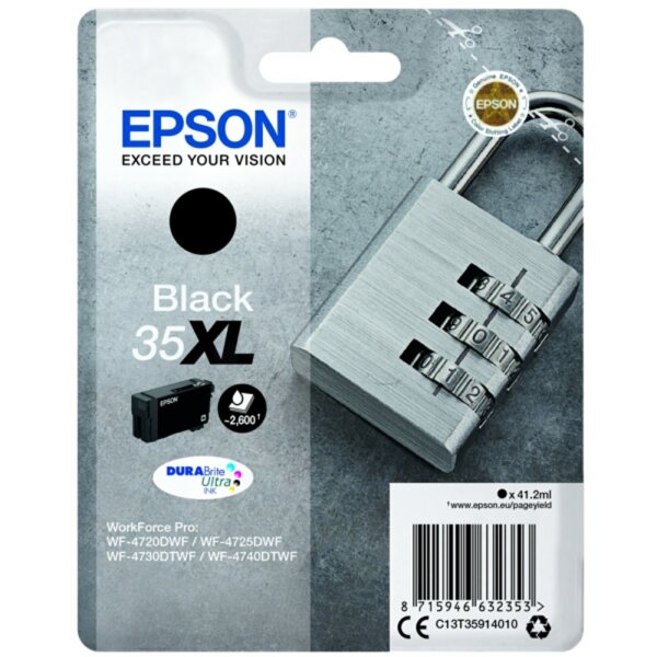 Epson Tintenpatrone C13T35914010 35XL schwarz