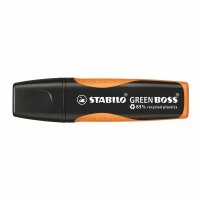 STABILO Green Boss Textmarker aus 83 % recyceltem Kunststoff orange