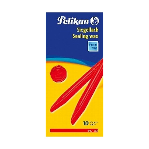 Pelikan Siegellack rot für Pakete (60/10)